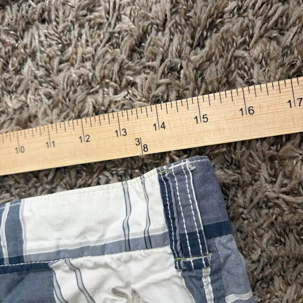 American Eagle Y2K Plaid Shorts Men’s 30x10 Classic Length Skater 2000s Mallcore